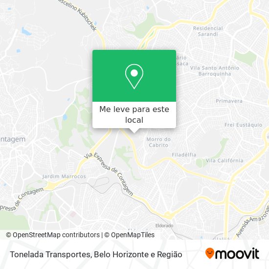 Tonelada Transportes mapa