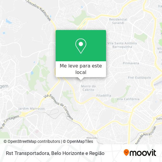 Rst Transportadora mapa