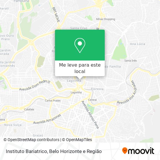 Instituto Bariatrico mapa