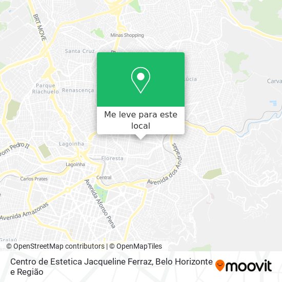 Centro de Estetica Jacqueline Ferraz mapa