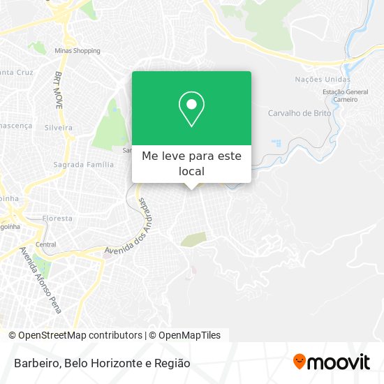 Barbeiro mapa