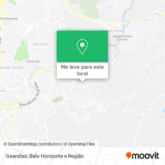 Geandias mapa