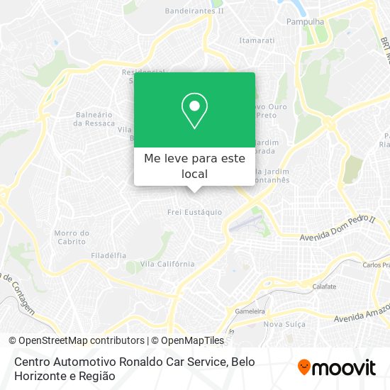 Centro Automotivo Ronaldo Car Service mapa