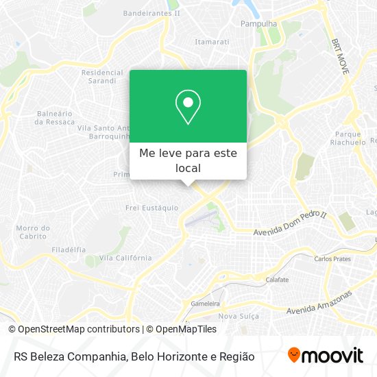 RS Beleza Companhia mapa