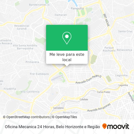 Oficina Mecanica 24 Horas mapa