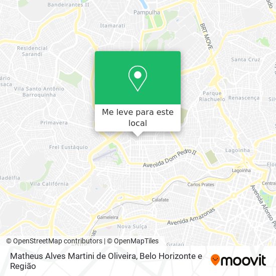 Matheus Alves Martini de Oliveira mapa