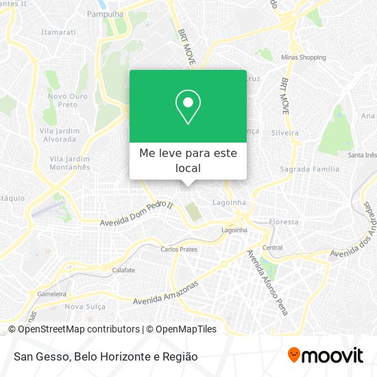 San Gesso mapa