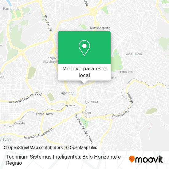 Technium Sistemas Inteligentes mapa