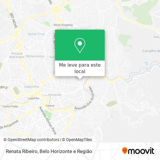 Renata Ribeiro mapa