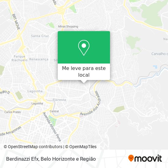 Berdinazzi Efx mapa