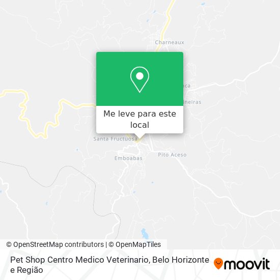 Pet Shop Centro Medico Veterinario mapa