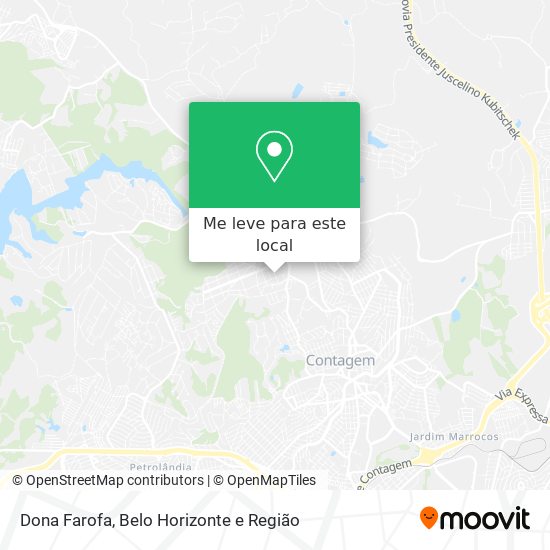 Dona Farofa mapa