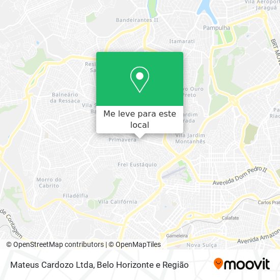 Mateus Cardozo Ltda mapa