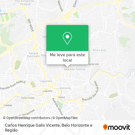 Carlos Henrique Galis Vicente mapa