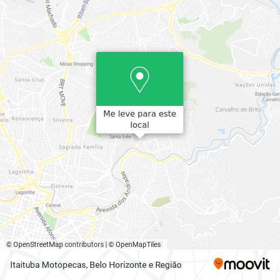 Itaituba Motopecas mapa