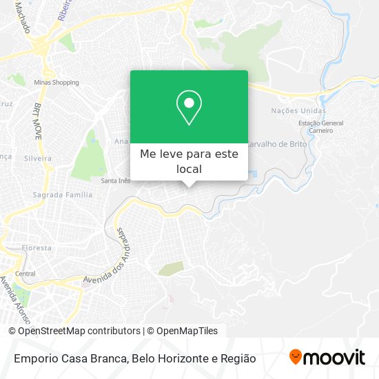 Emporio Casa Branca mapa