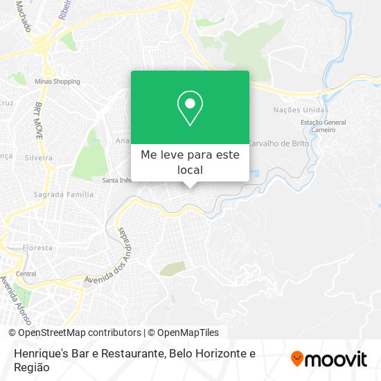 Henrique's Bar e Restaurante mapa