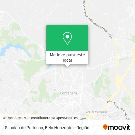 Sacolao du Pedrinho mapa