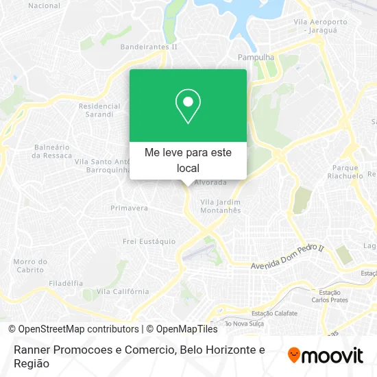 Ranner Promocoes e Comercio mapa