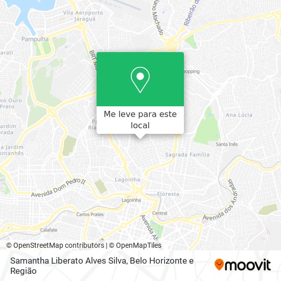 Samantha Liberato Alves Silva mapa