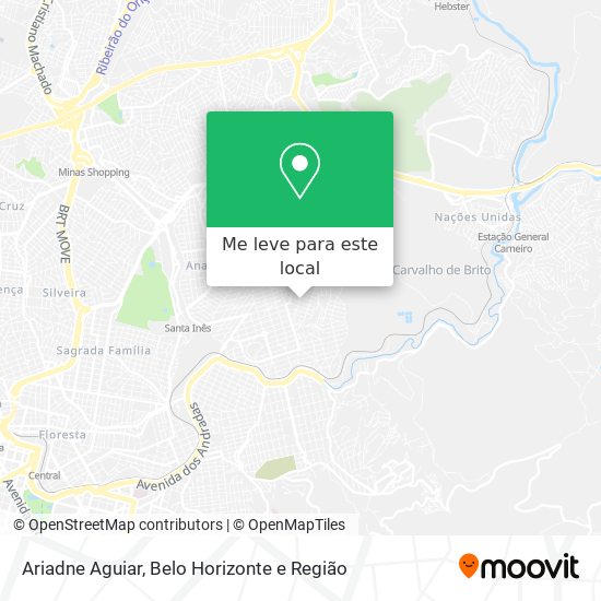 Ariadne Aguiar mapa