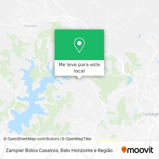 Zampier Bolos Caseiros mapa