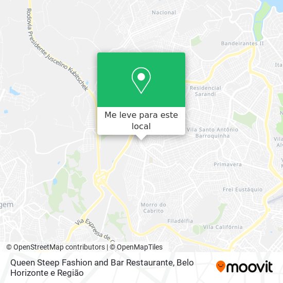 Queen Steep Fashion and Bar Restaurante mapa