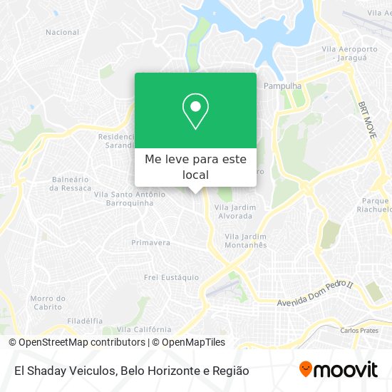 El Shaday Veiculos mapa