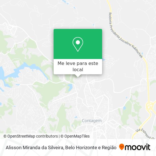 Alisson Miranda da Silveira mapa