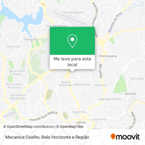 Mecanica Coelho mapa