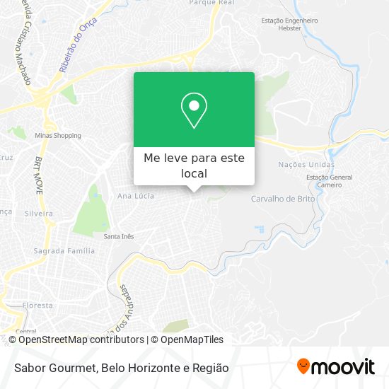 Sabor Gourmet mapa