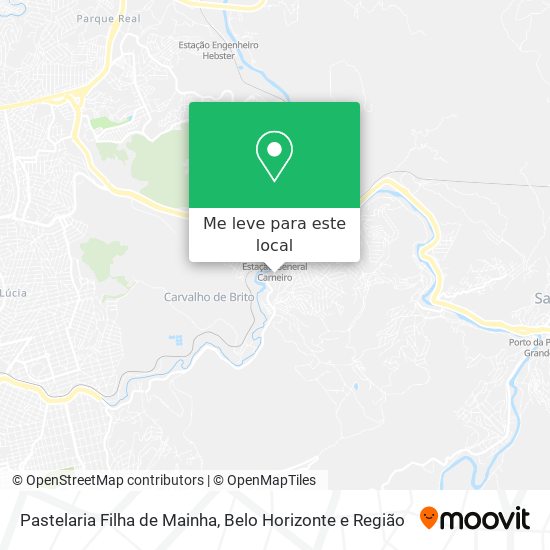 Pastelaria Filha de Mainha mapa