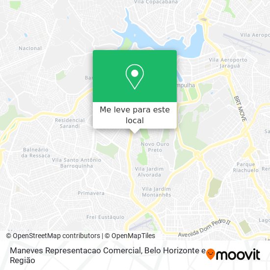 Maneves Representacao Comercial mapa