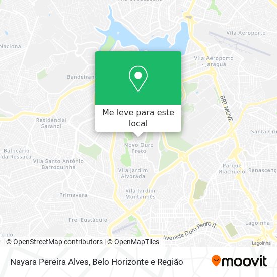 Nayara Pereira Alves mapa