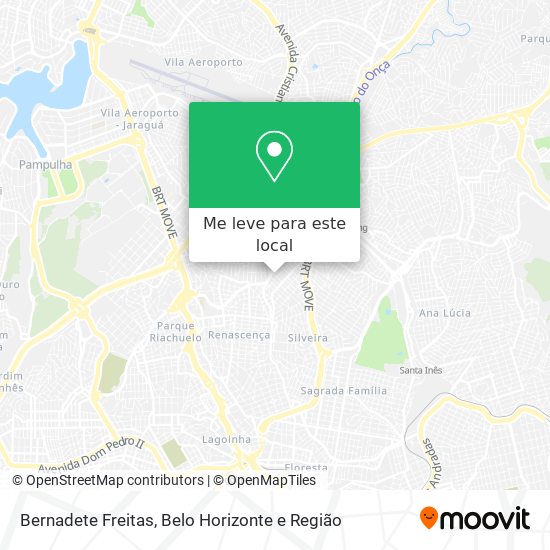 Bernadete Freitas mapa