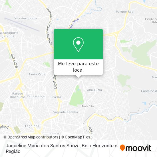 Jaqueline Maria dos Santos Souza mapa