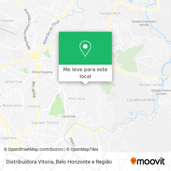 Distribuidora Vitoria mapa
