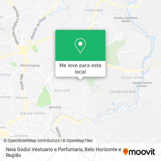 Neia Godoi Vestuario e Perfumaria mapa