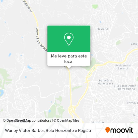 Warley Victor Barber mapa