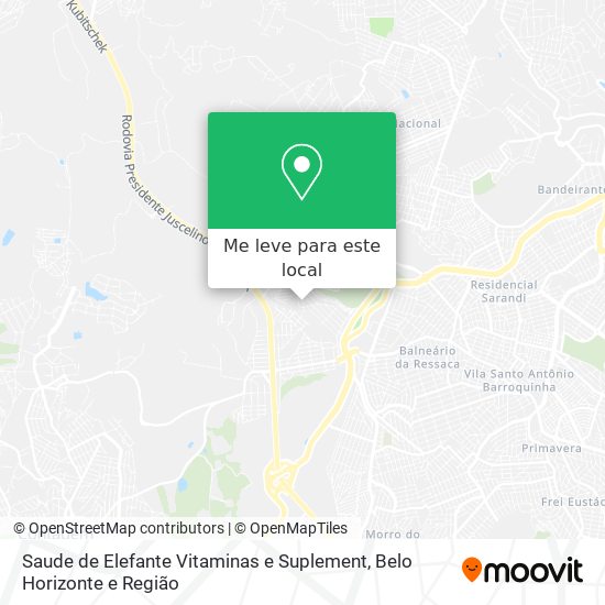Saude de Elefante Vitaminas e Suplement mapa