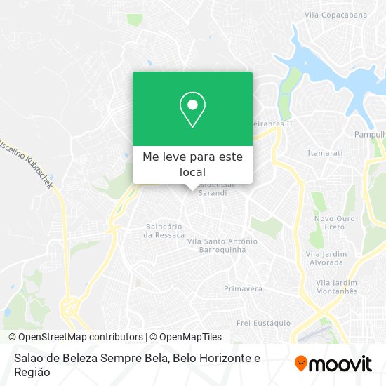 Salao de Beleza Sempre Bela mapa