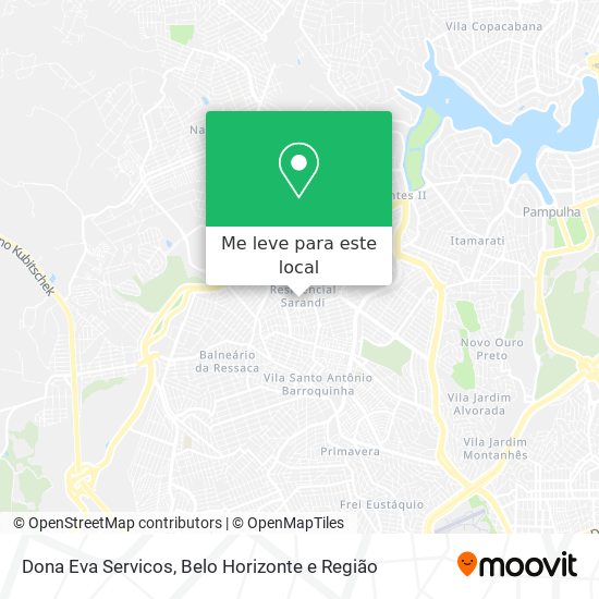 Dona Eva Servicos mapa