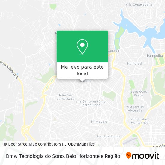 Dmw Tecnologia do Sono mapa
