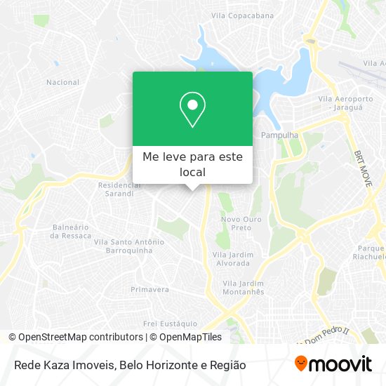 Rede Kaza Imoveis mapa