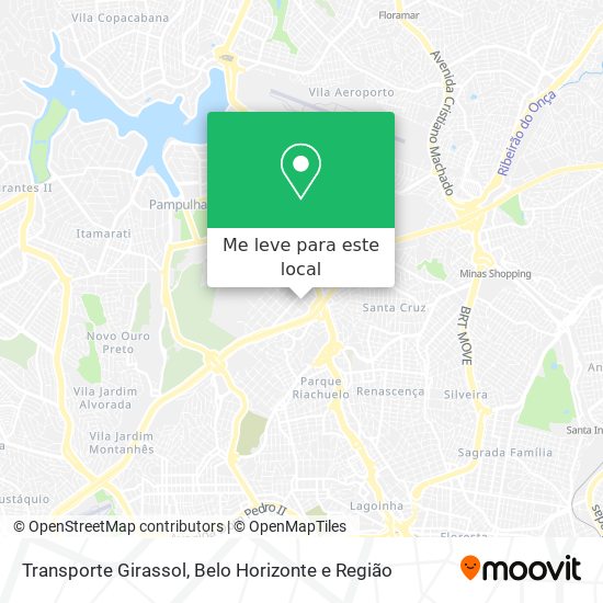 Transporte Girassol mapa