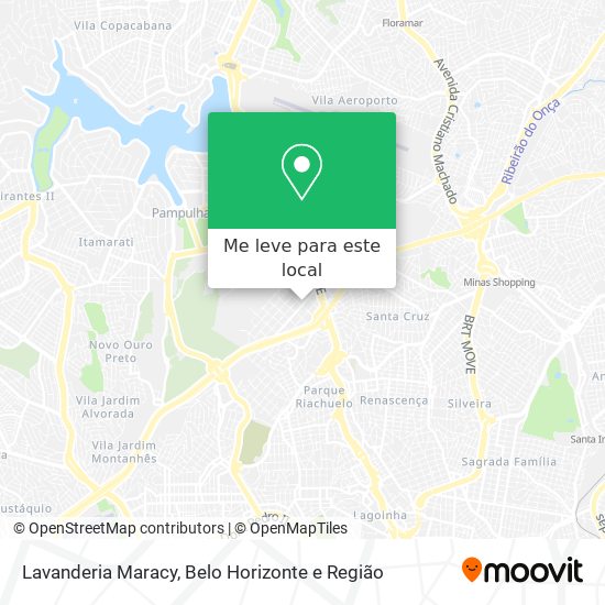 Lavanderia Maracy mapa