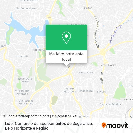 Lider Comercio de Equipamentos de Seguranca mapa