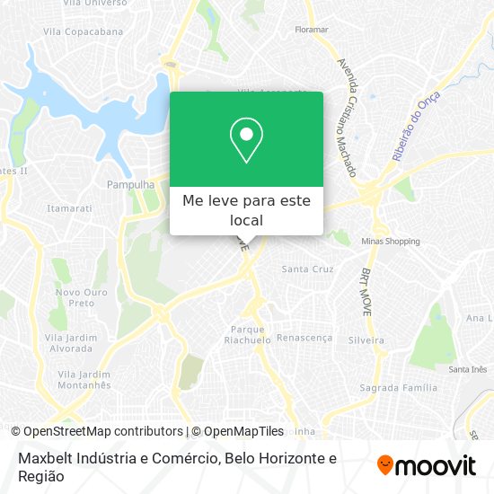 Maxbelt Indústria e Comércio mapa