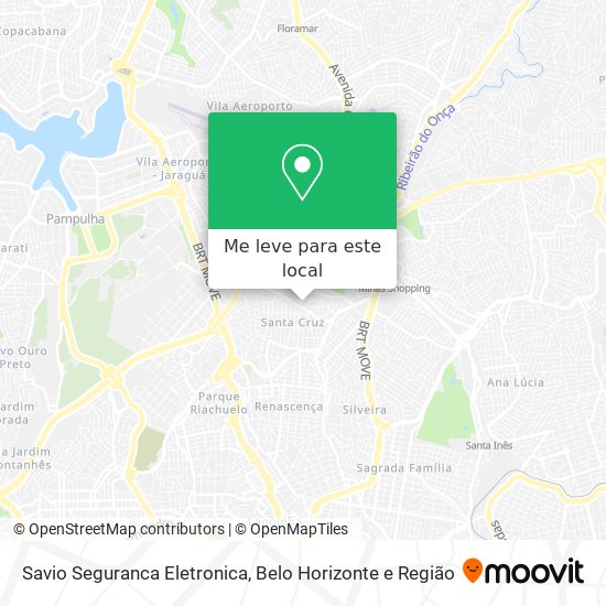 Savio Seguranca Eletronica mapa