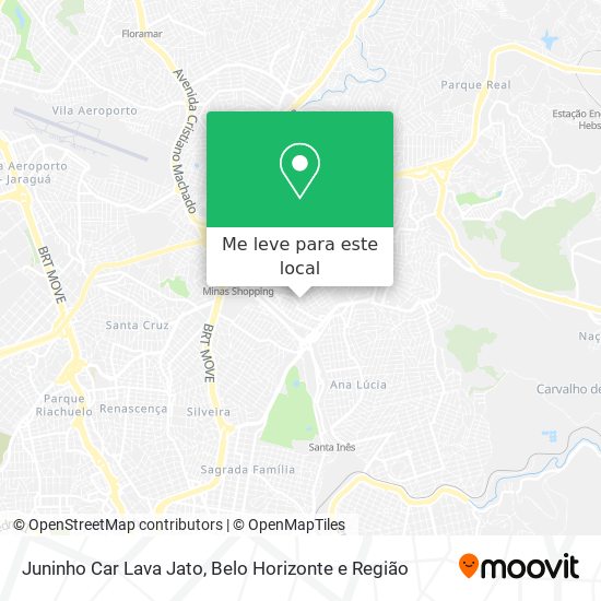 Juninho Car Lava Jato mapa